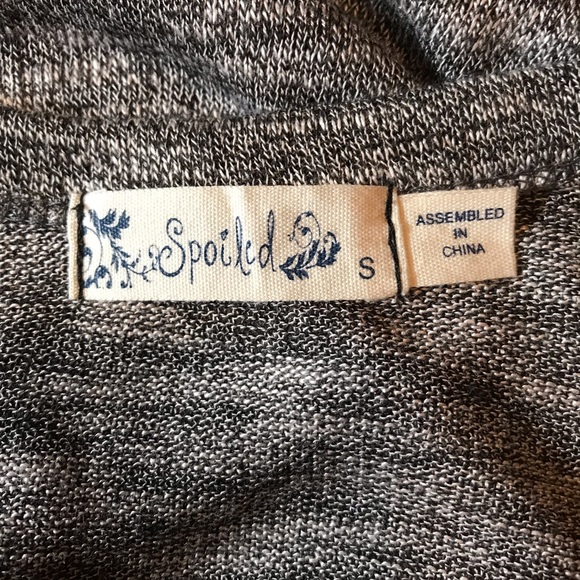 Lace front cardigan by Spoiled - size Small - Picture 6 of 8